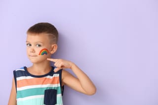 A student learning at their own pace on a laptop
