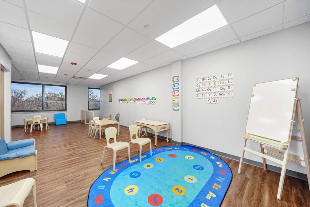 Inside a Merlin Day Academy classroom at Merlin Day Academy