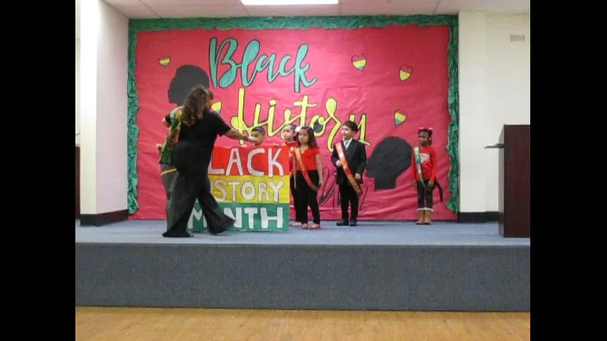 Nova Charter School students present a Black History program