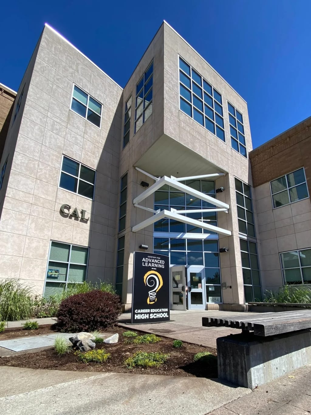 Center for Advanced Learning building exterior in Gresham