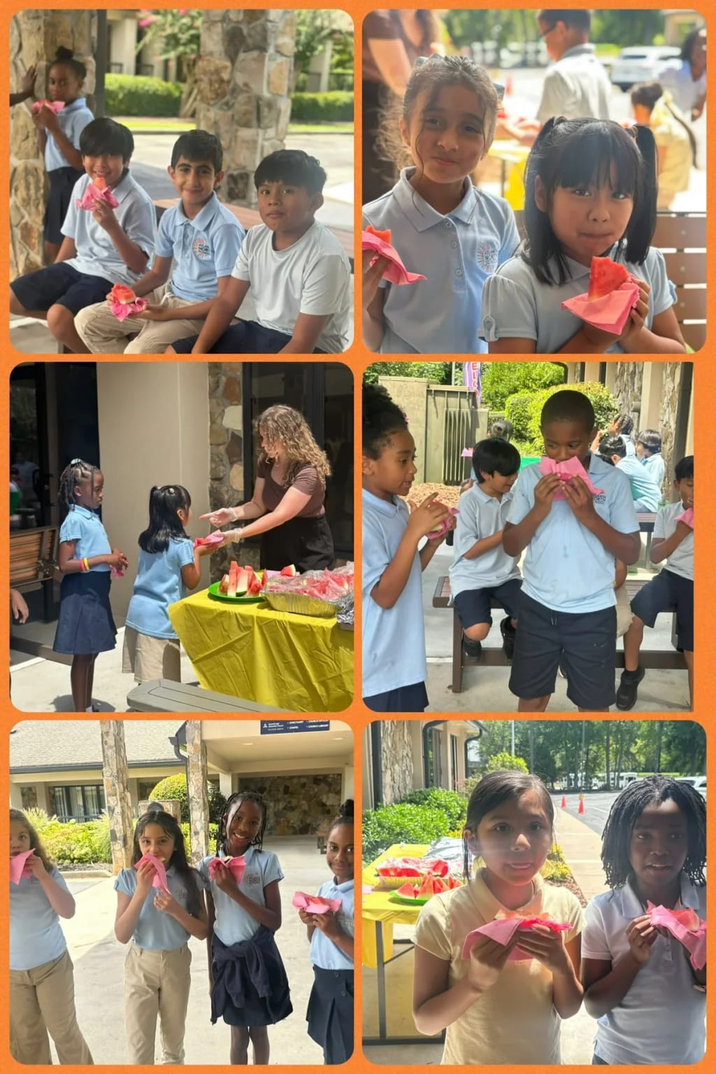 Students participating in school activities at Atlanta North School
