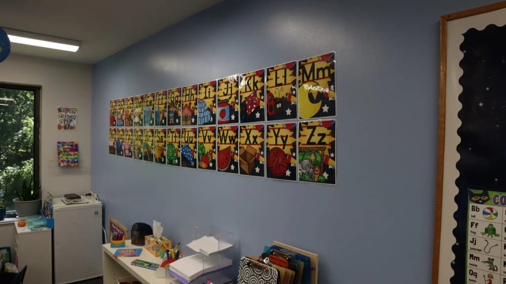 Inside an Atlanta North School classroom at Atlanta North School