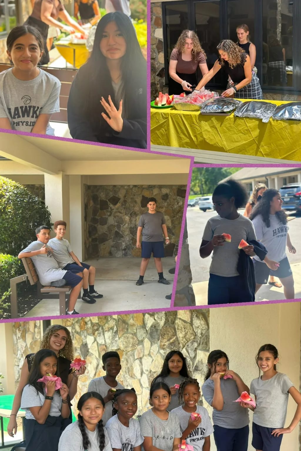 Students and staff together at school events at Atlanta North School