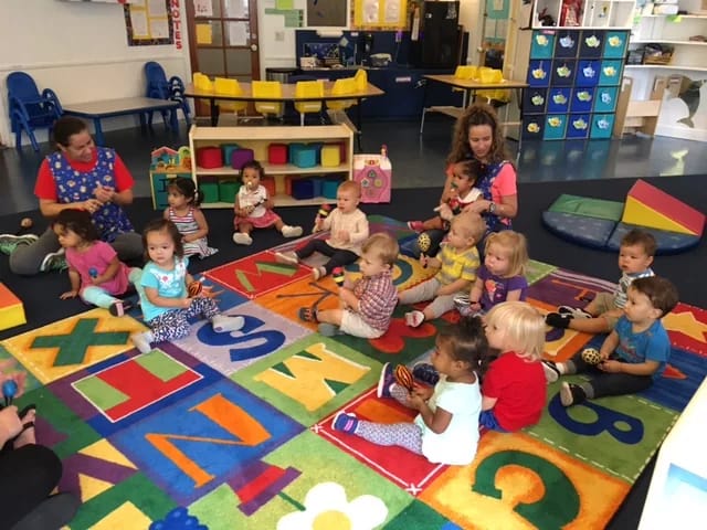 Rock Creek Academy in Hollywood: students gathered for a classroom activity.