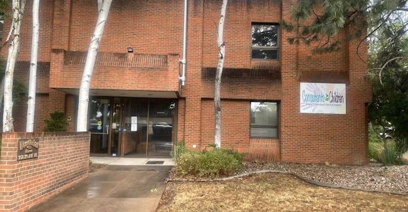 Entrance to the Consultants for Children center in Greeley