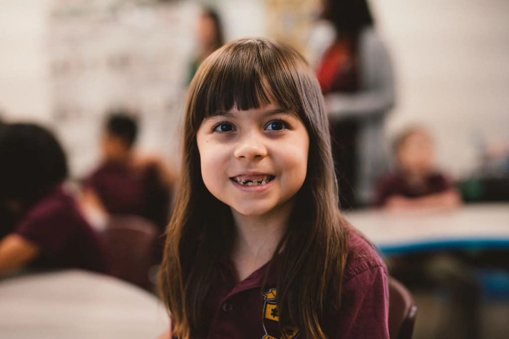 An Arizona Autism Charter School student at the Phoenix Main Campus