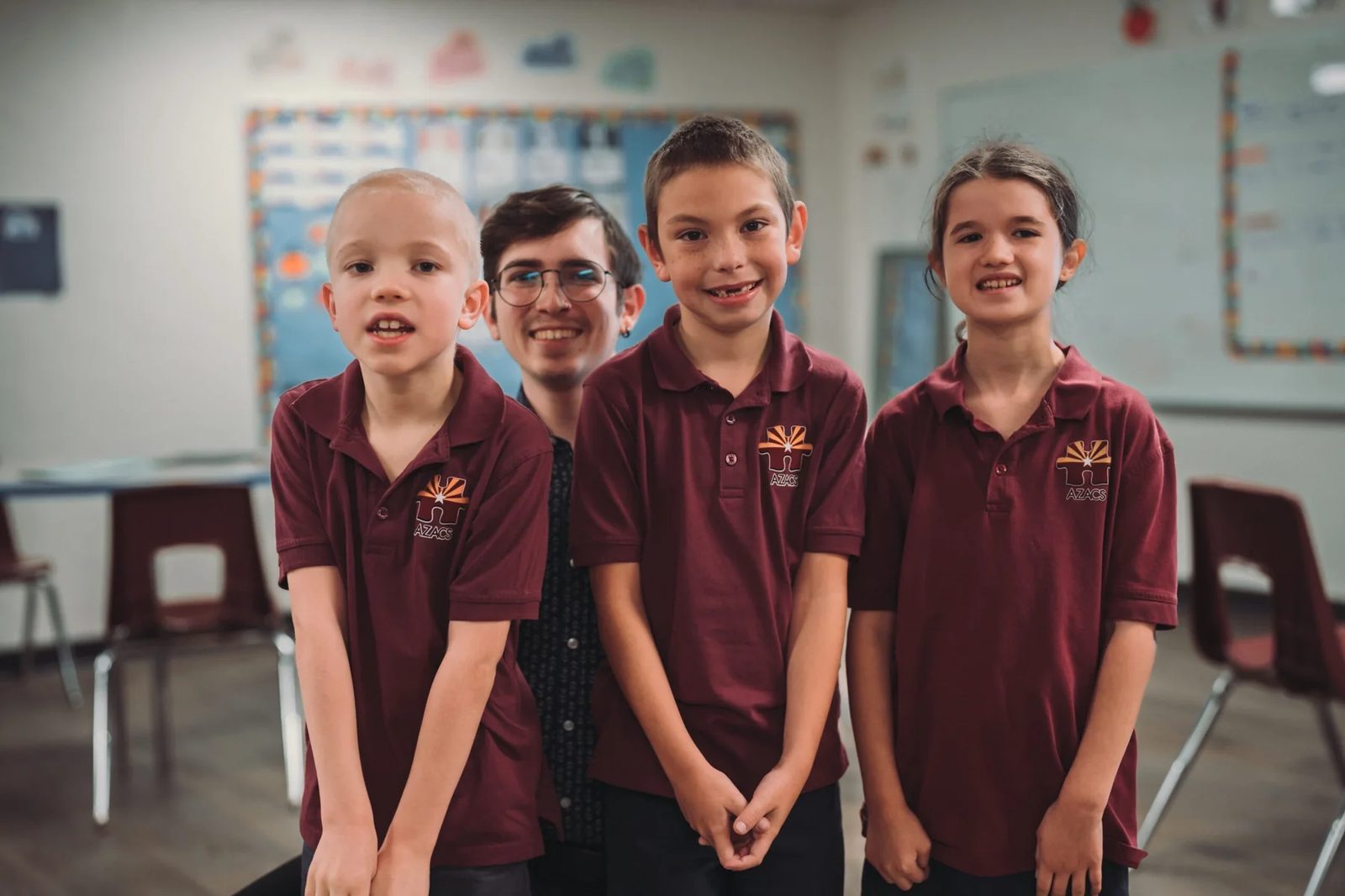 Arizona Autism Charter School students gather in a Main Campus classroom