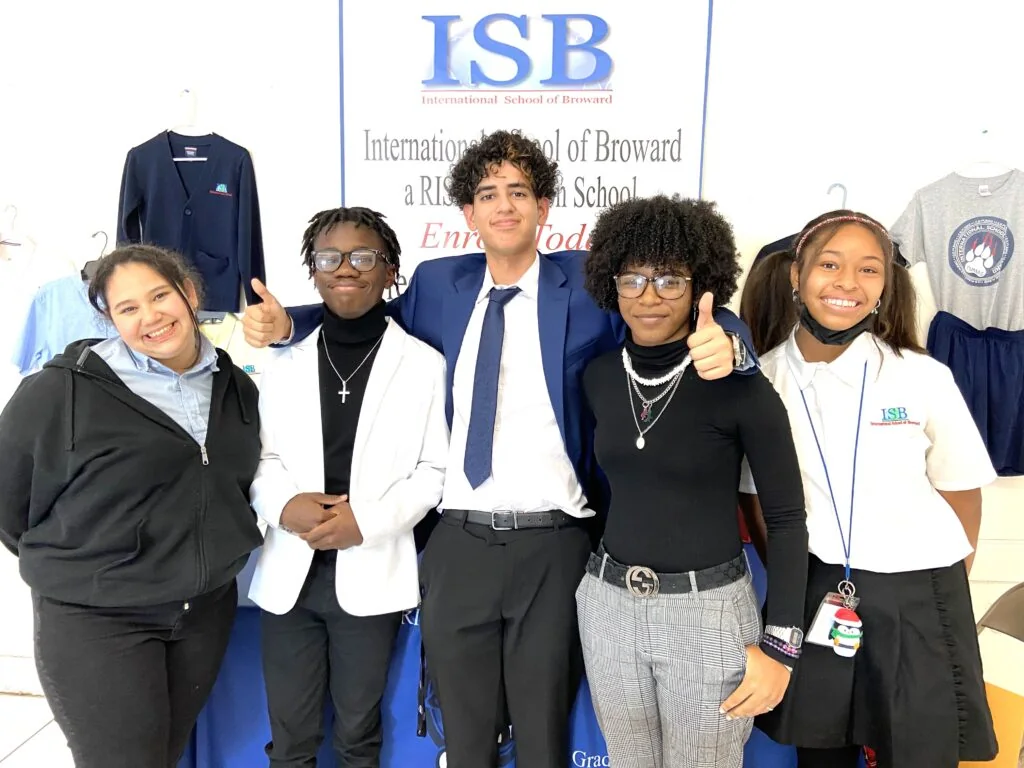 International School of Broward in Hollywood: International School of Broward students and staff.