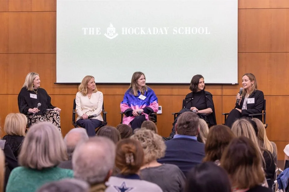A community panel event at The Hockaday School in Dallas