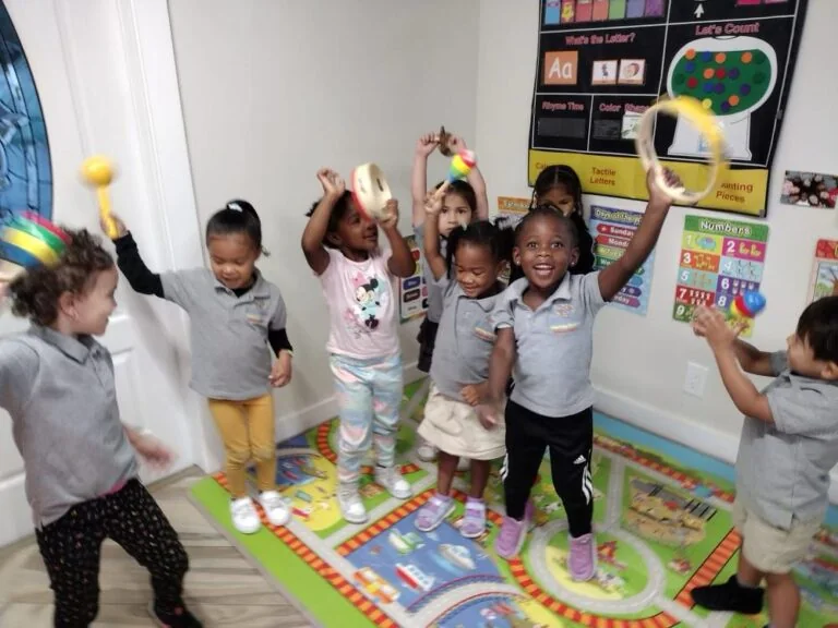 AA Academy Learning Center 3 in Hollywood: students participating in a classroom learning activity.