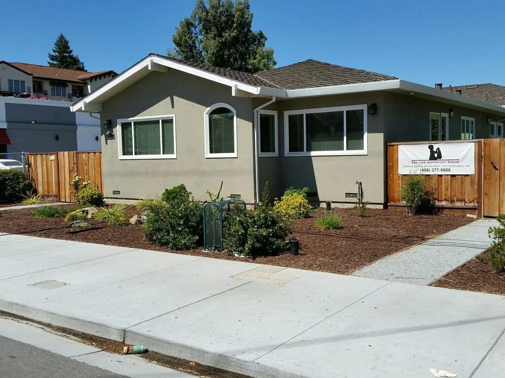 San Jose Montessori School campus exterior