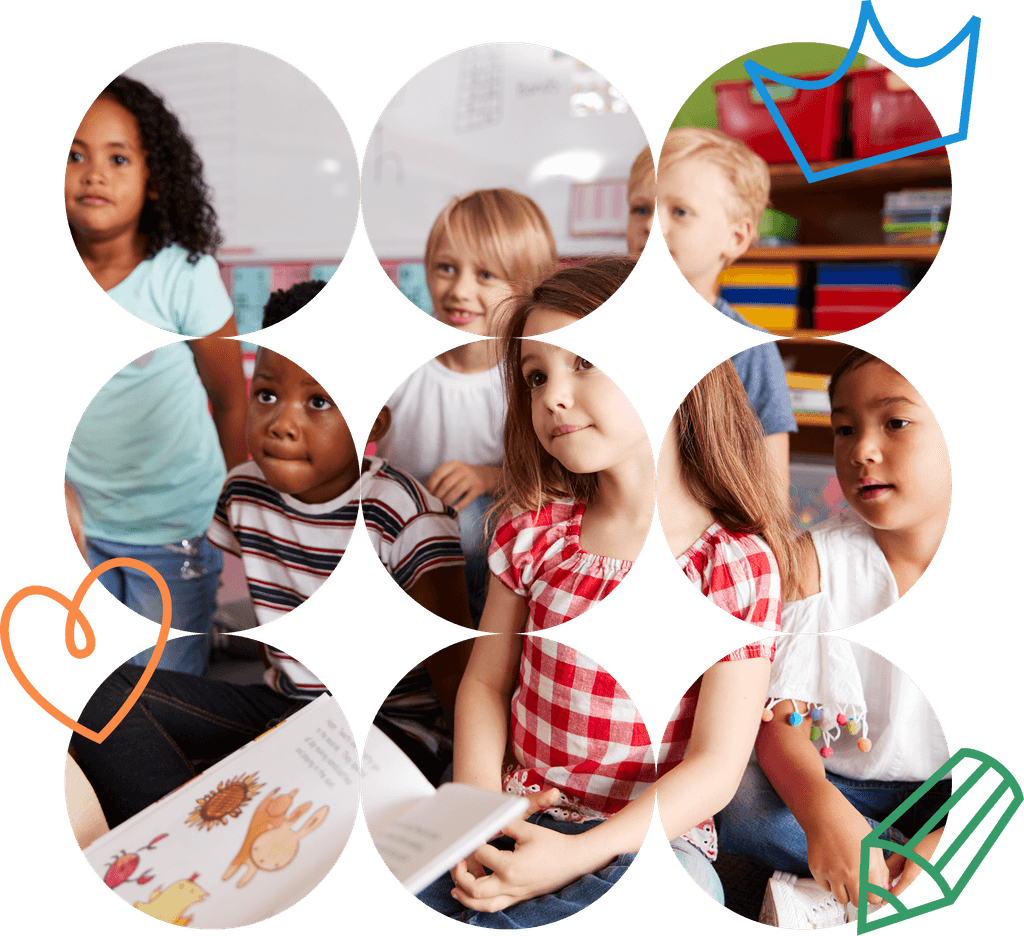 Child building communication and social skills in an ABA therapy session