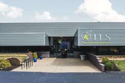Exterior of The Learning Spectrum Central campus in Columbus.