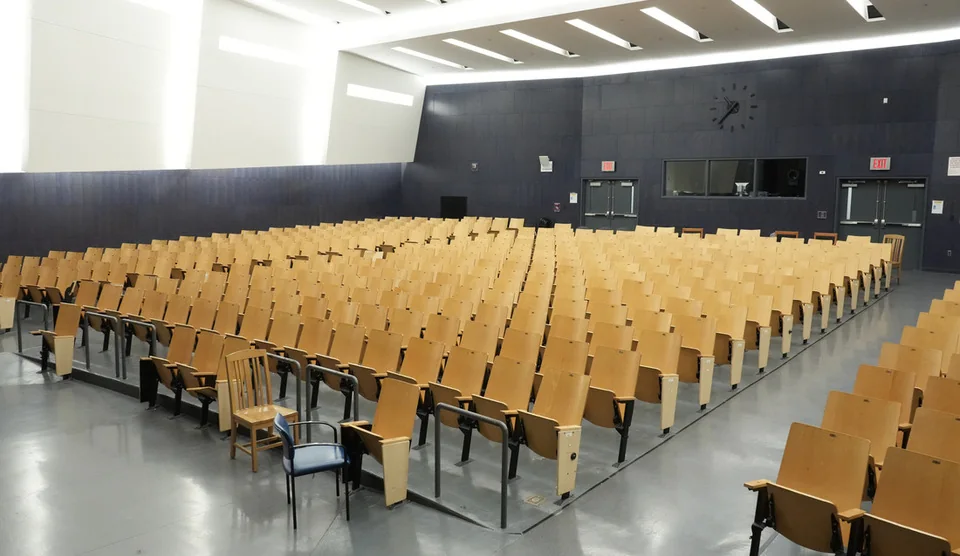 Academy for Scholarship and Entrepreneurship school auditorium in the Bronx