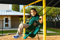 Student on the playground