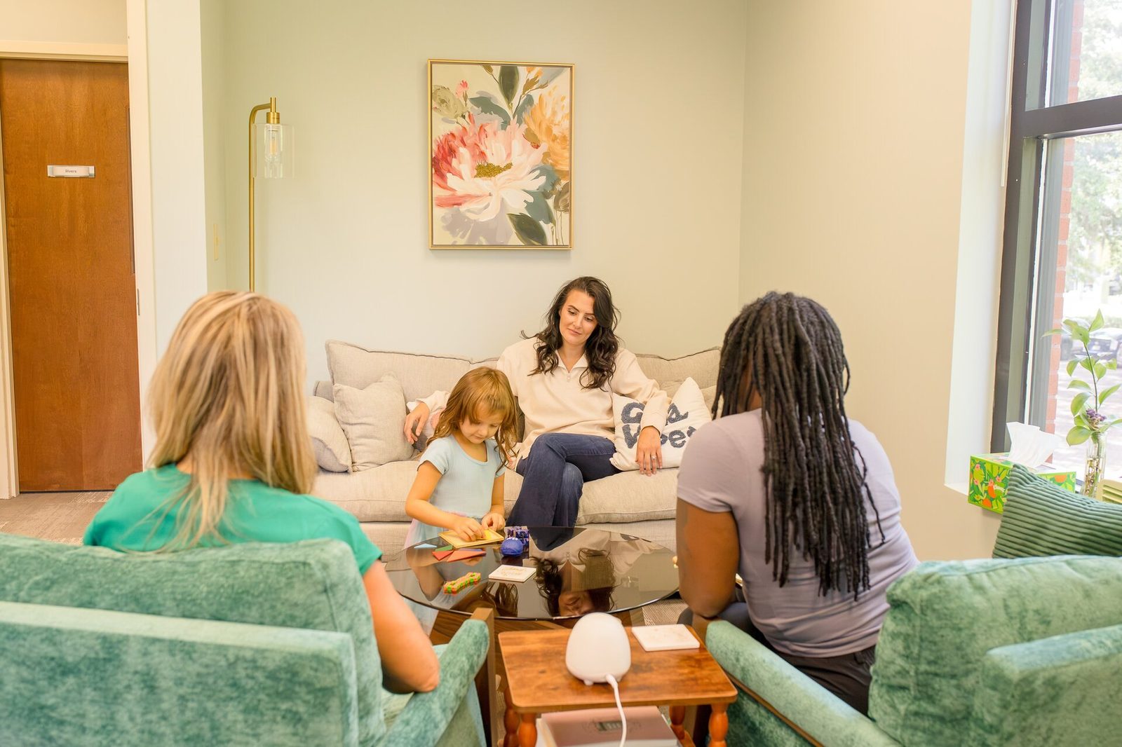 Family counseling session