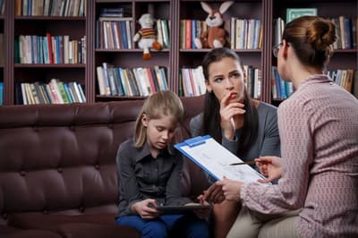 Psychological evaluation session