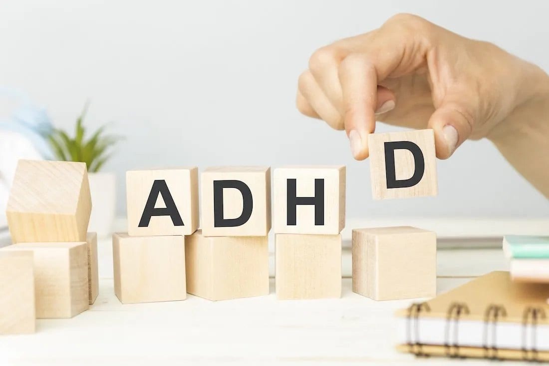 ADHD letter cubes