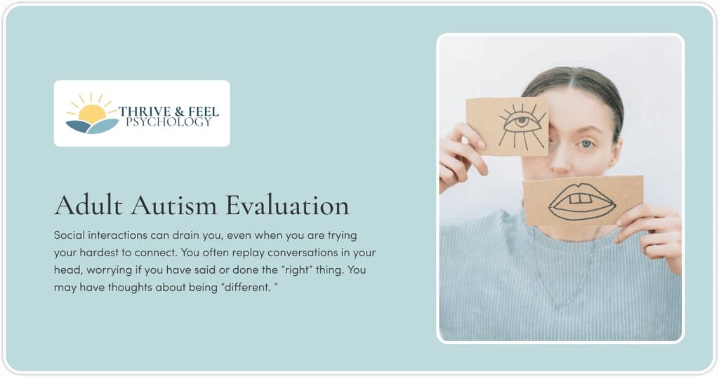 Adult autism evaluation