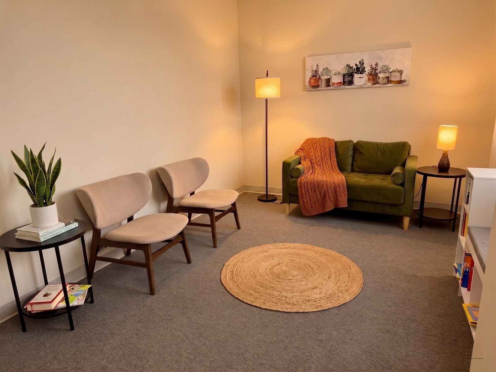 Wake Psychological Associates waiting room