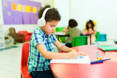 Child at evaluation