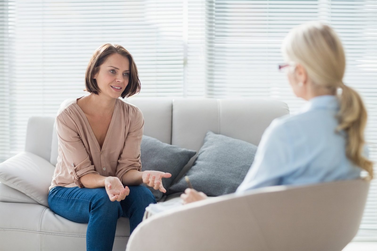Therapy and testing session