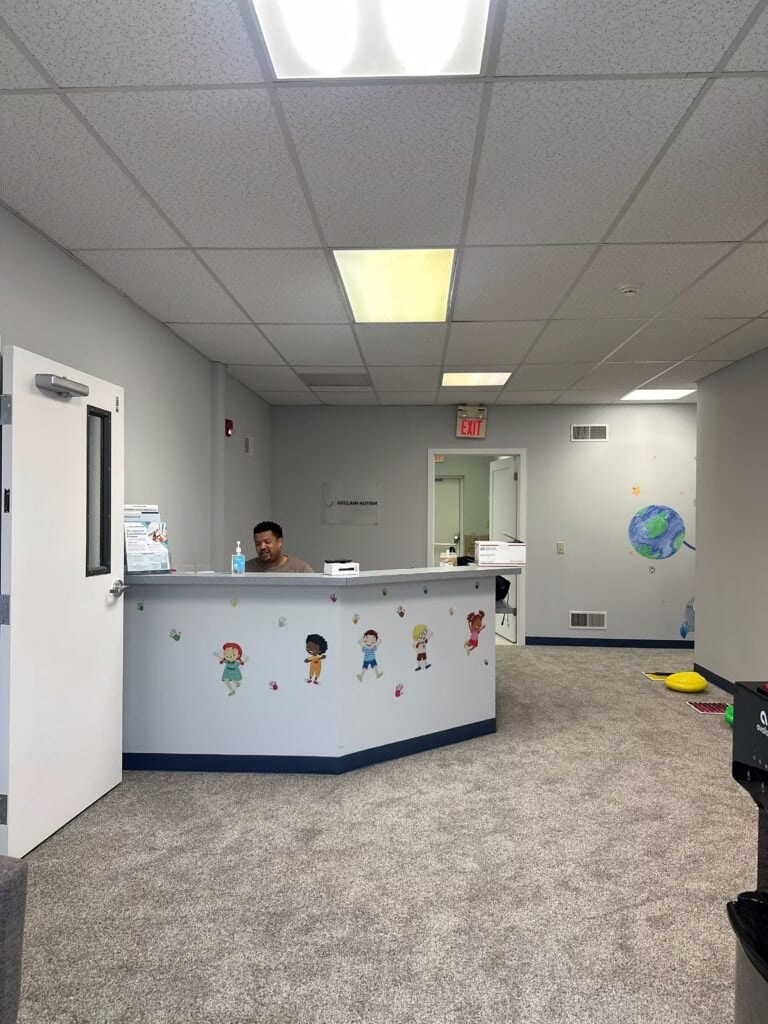 Acclaim Autism Lancaster North reception desk