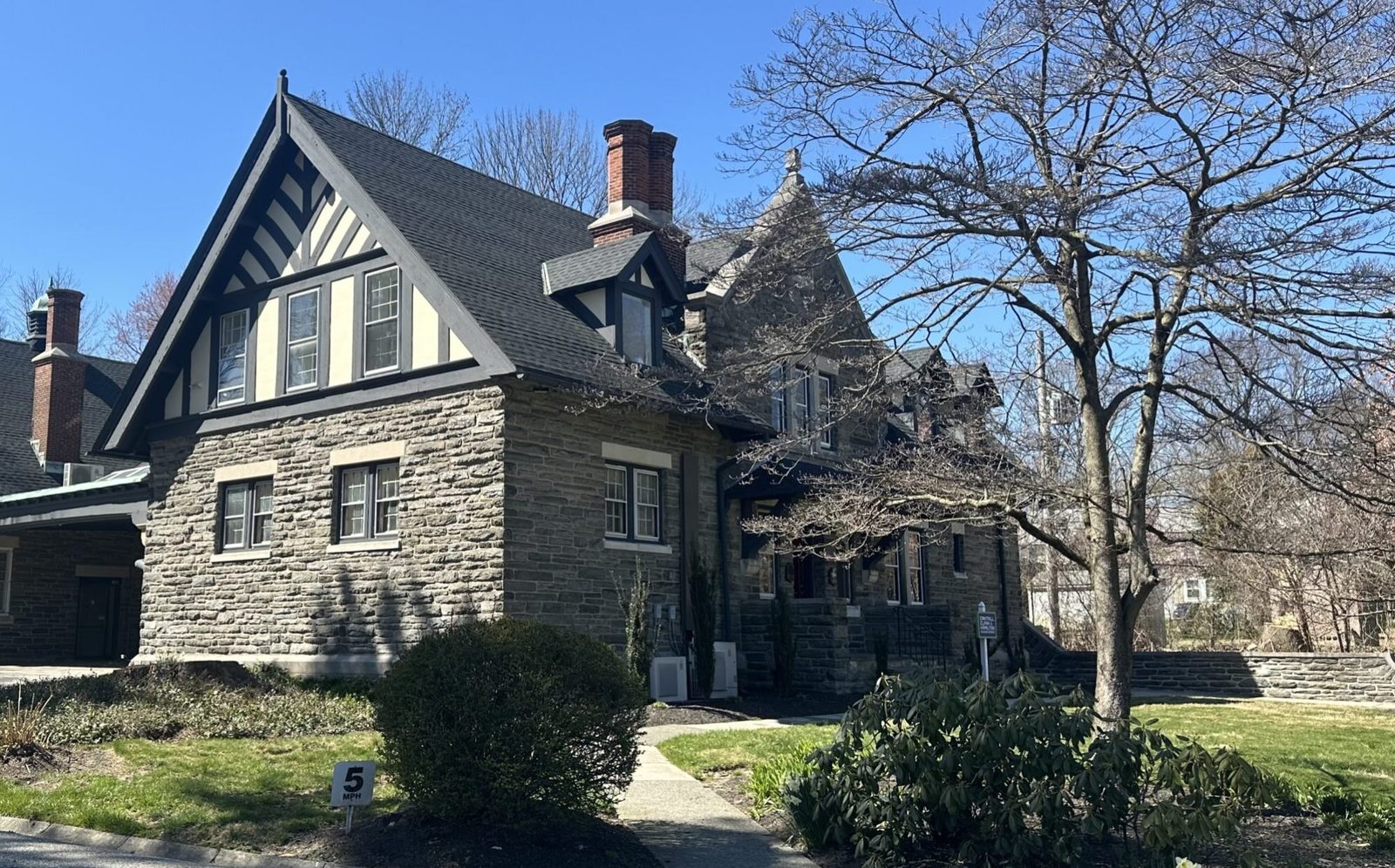 Bryn Mawr Center office in the Chetwynd Carriage House