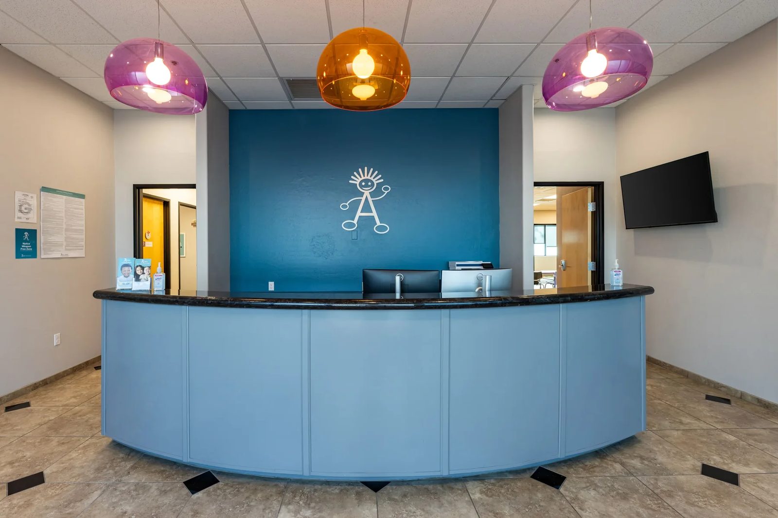 Interior therapy space shown for ACES Peoria