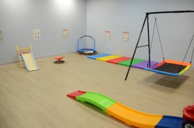 Interior of Caravel Autism Health clinic in Olathe, Kansas